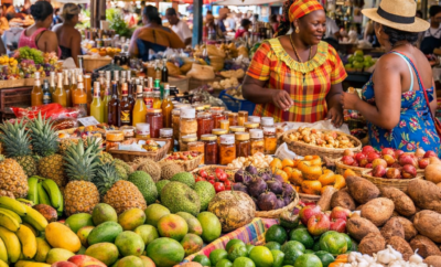 Marché de la Guadeloupe!!